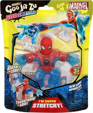 Heroes of Goo Jit Zu Goo Shifters Marvel Stretchy Hero: Blue Strike Spider-Man