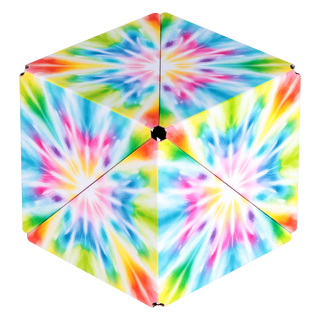 Shashibo® Tie Dye Twist Magnetic Puzzle Cube – NEW Shape-Shifting STEM & STEAM Sensory Fidget Toy