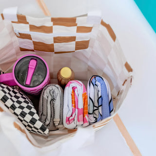 Large Cutie Tote in Block Party