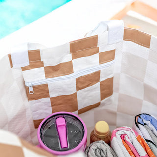 Large Cutie Tote in Block Party