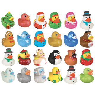 24 Days of Quackmas Rubber Ducky Advent Calendar – 24 Mystery Christmas Ducks