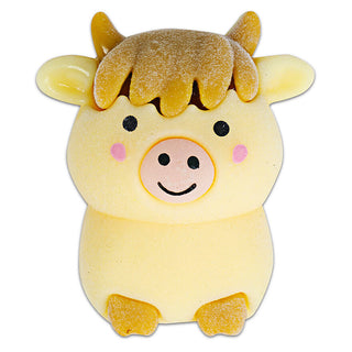 TabaTastic! Highland Cow Super Squishy – Taba Squishy Sensory Fidget Toy