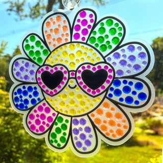 Sun Sparkles Gem Suncatcher Kit – Rainbow Magic by OOLY