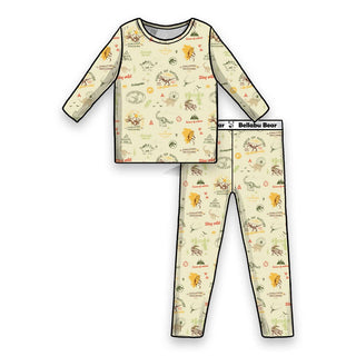 Jurassic Park Origins Bamboo Kids Pajamas