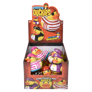 Pirate Rubber Duckies Cruise Ship Hide & Seek Bath Toy Set 3.75” Pirate Rubber Duckies – Cruise Ship Hide & Seek Bath Toy & Party Favor