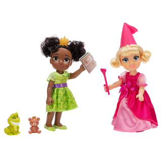 Disney Princess Petite Young Tiana & Charlotte Gift Set