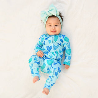 Cruz One Piece Valentines Day Bamboo Convertible Lounge Set with 2 Way Zipper