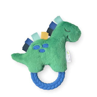 Ritzy Rattle Pal™ Plush Rattle With Teether: Dino