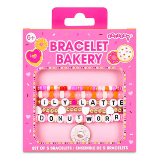 Donut Bracelet Set – 5-Piece Beaded Bracelet Stack by Iscream