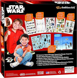 Star Wars Play Along Temporary Tattoo and Sticker Activity Kit