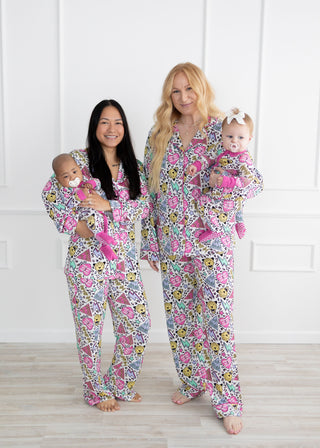 Sugar On Me Women's Button Down Pajama Set