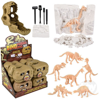 6" Dinosaur Fossil Dig Set