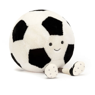 Amuseables Sports Soccer Ball Plush – Adorable Soccer Stuffed Animal & Gift for Soccer Lovers