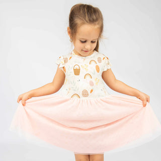 Hop To It Easter Tulle Twirl Dress