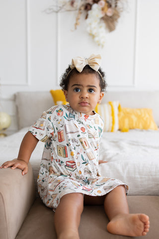 Book Club Toddler T-shirt Dress