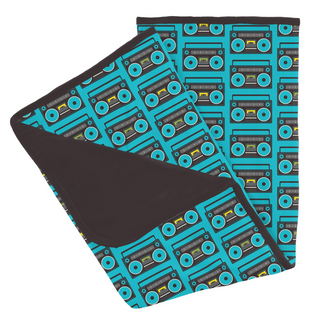 Bamboo Print Stroller Blanket: Confetti Boombox