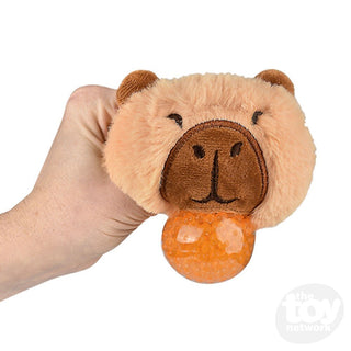 3" Capybara Squeezy Bead Plush Ball