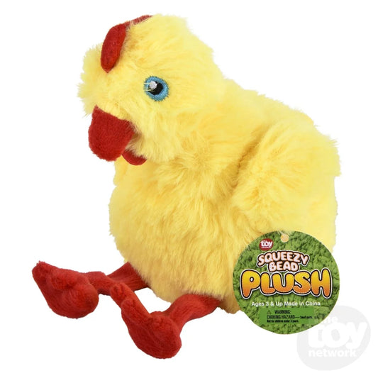 Chicken Squeezy Bead Plush