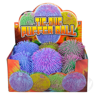 9" Tie-Dye Puffer Ball – Jumbo Sensory & Fidget Ball