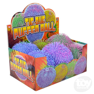 9" Tie-Dye Puffer Ball – Jumbo Sensory & Fidget Ball