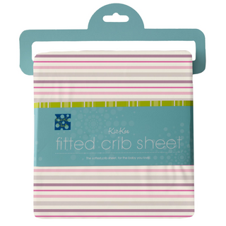 Print Grow-with-Me Crib to Twin Fitted Sheet: Whimsical Stripe