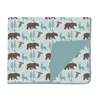 Print Toddler Blanket Fresh Air Forest Adventure