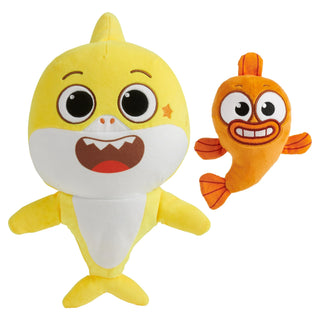 Baby Shark's Big Show! Sing & Swing Baby Shark & William, Plush 2-Pack