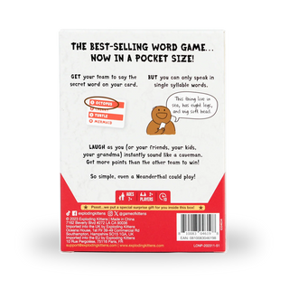 Poetry for Neanderthals®: Grab & Game Edition – The Hilarious Word Guessing Party Game for Family Game Night