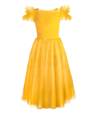 Princess Beauty Yellow Costume Dress