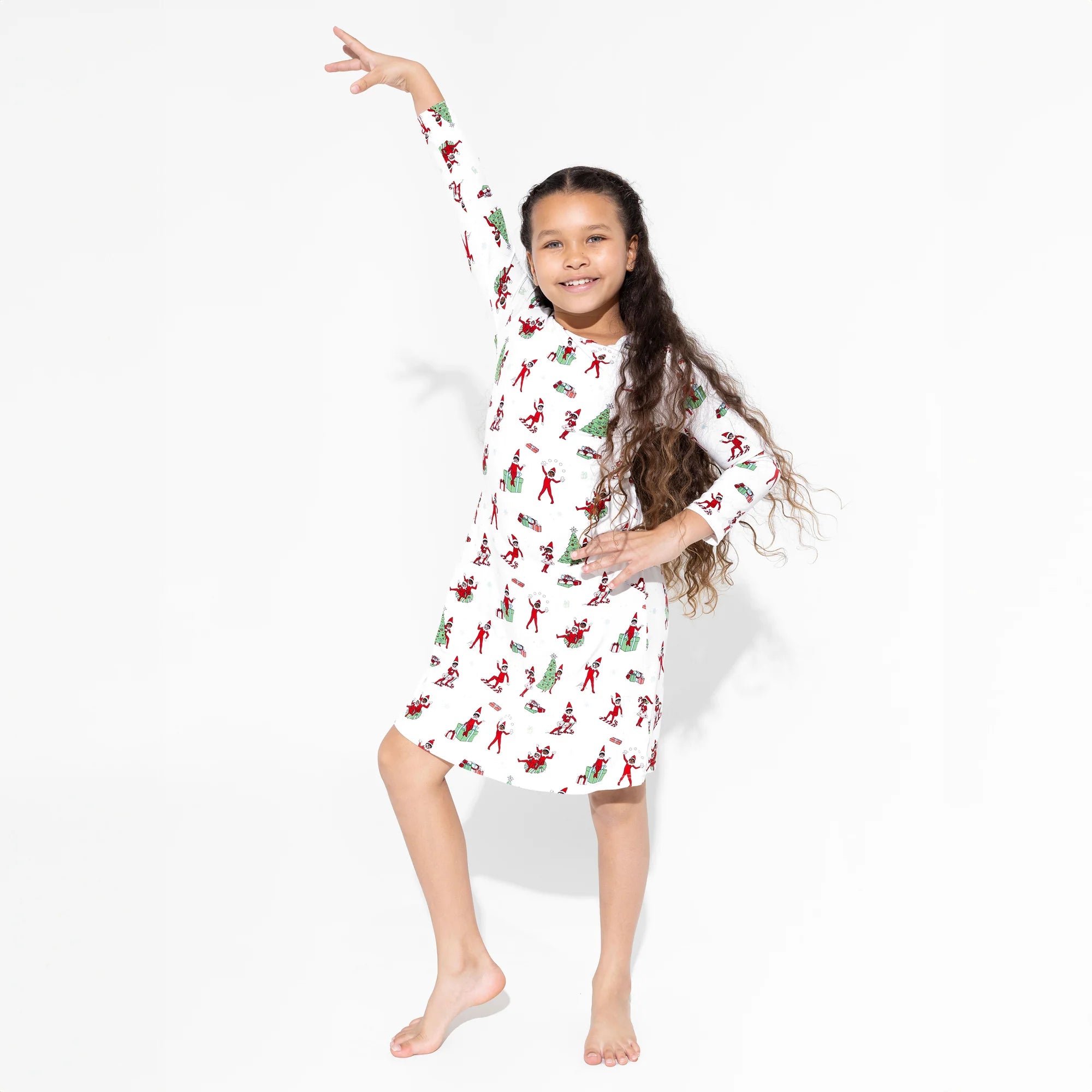 The Elf On The Shelf Christmas Bamboo Dress 2T