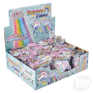 Rainbow Cloud Fizzy Bombs – Colorful Water Play Fizzers for Kids