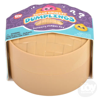 Sugar Squeezy Surprise Dumplings – Mini Blind Box Sensory Fidget Toy for Stress Relief, Focus & Collectible Fun