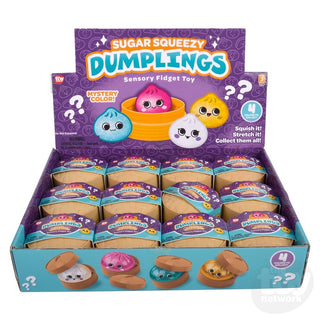 Sugar Squeezy Surprise Dumplings – Mini Blind Box Sensory Fidget Toy for Stress Relief, Focus & Collectible Fun