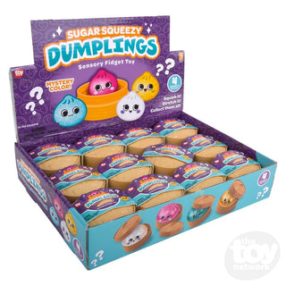Sugar Squeezy Surprise Dumplings – Mini Blind Box Sensory Fidget Toy for Stress Relief, Focus & Collectible Fun