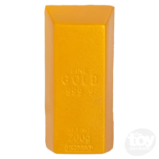 Gold Bar Squishy Stress Toy – Soft Stretchy Sensory Fidget for Anxiety Relief, Focus & Calm | Realistic Gold Brick Squeeze Toy