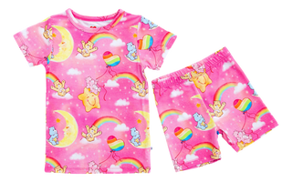 Care Bears Baby™ Pink Stars Short Sleeve 2-Piece Pajama Set
