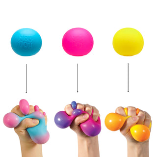 NeeDoh Color Change Cube – Color-Changing Sensory Squish Fidget Toy