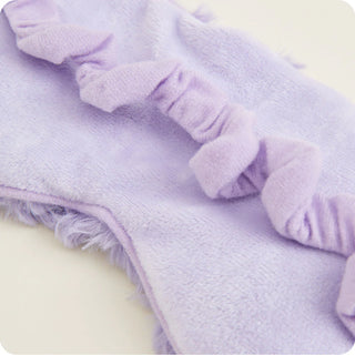 Curly Purple Warmies Eye Mask