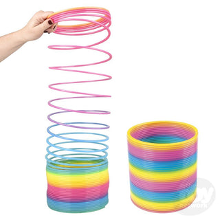 7" Rainbow Jumbo Coil Spring