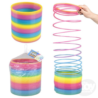 7" Rainbow Jumbo Coil Spring – Doodlebug's Children's Boutique