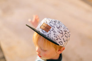 White Dino Baseball Cap