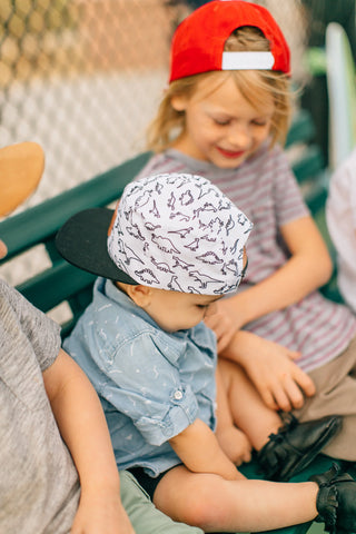 White Dino Baseball Cap