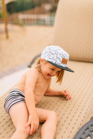 White Dino Baseball Cap