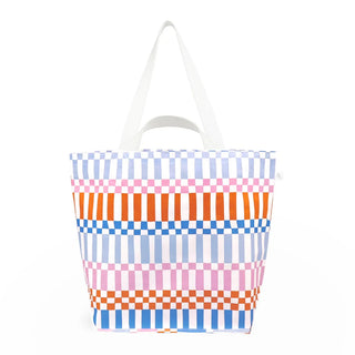 Large Cutie Tote in Block Party
