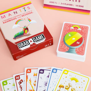 Mantis: Grab & Game Edition – Fast-Paced Family Card Game of Steals, Strategy & Sweet Revenge