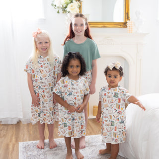 Book Club Toddler T-shirt Dress