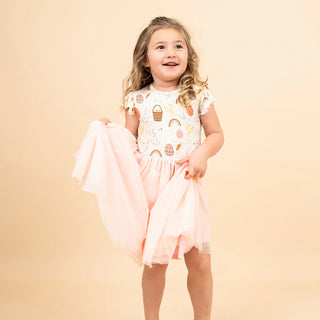 Hop To It Easter Tulle Twirl Dress