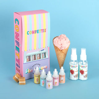 DIY Perfume Kit Scented Perfume Making Kit: Ice Cream Scented