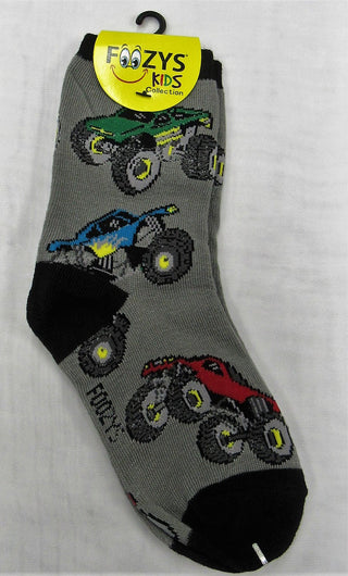 Monster Truck Kids Socks