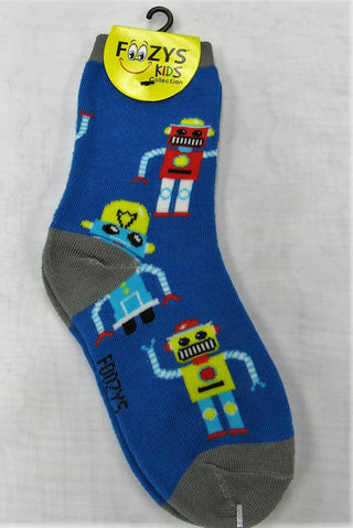 Robot Kids Socks